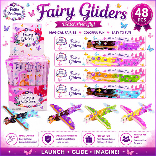 Fairy gliders party bag - gliders,