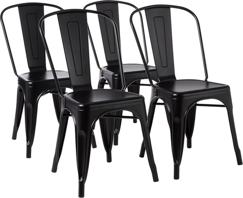 Metal dining chairs tolix - metal,