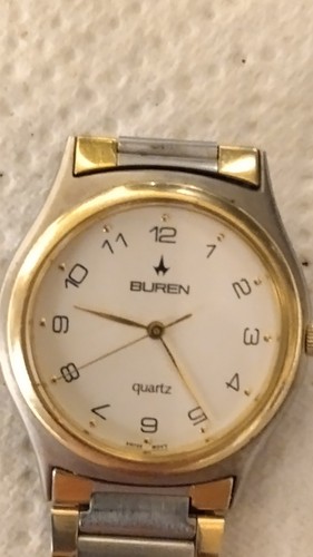 Buren mens vintage quartz - buren,