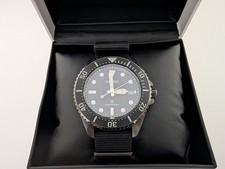 Seiko Prospex "All Black" Solar Diver stainless steel watch SNE599P1