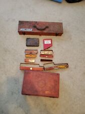 Mac Tools (10) Snap On (2) Vintage Metal Tool Box Socket Holders ETC For Parts