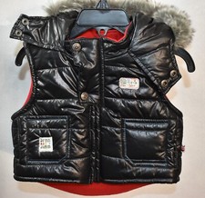 Gagou Tagou Vest Black Faux