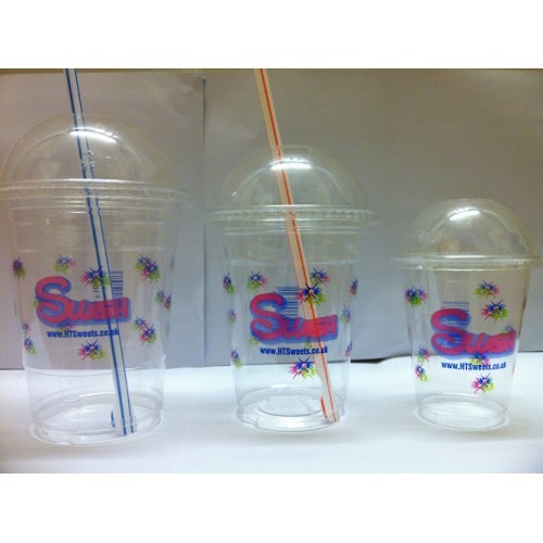 Slush cups 7oz printed pet - pet, x