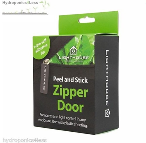 Door zip self adhesive - zip, peel