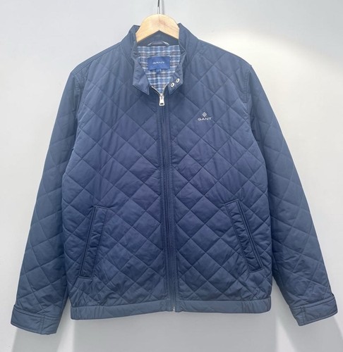 Gant mens navy blue - navy, quilted