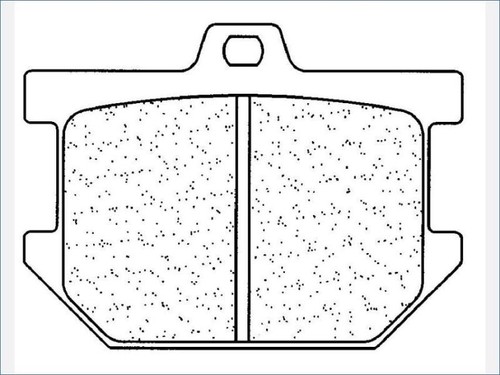 Rear brake pads yamaha - rear, xs