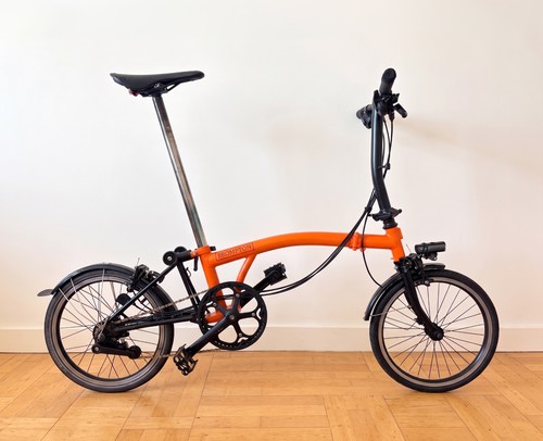 Brompton folding bike line - line, 6