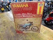 YAMAHA YCS-3E YCS-5E RD200 RD200DX  1971- HAYNES MANUAL