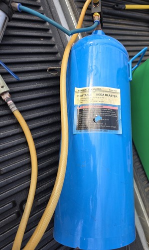 40lb portable soda blaster - soda,