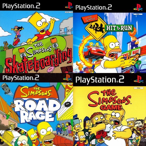 The simpsons playstation ps2 - the,