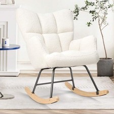 Rocking Chair,Lambswool With