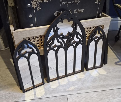 Black gothic cathedral - black,