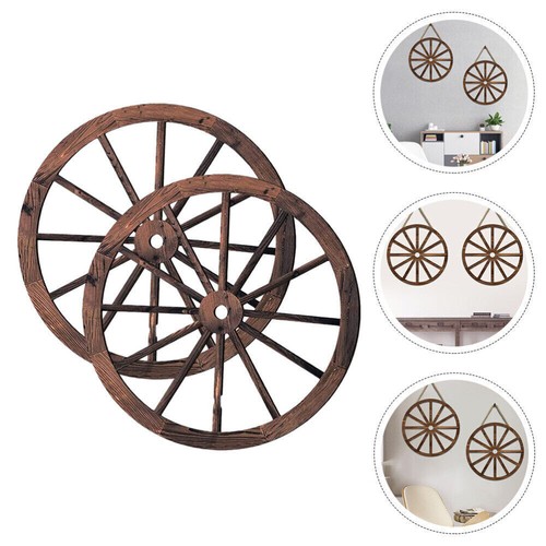 Pieces wooden wagon wheel - wagon,