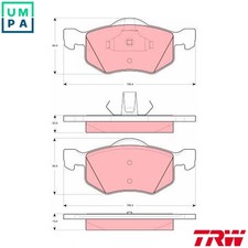 BRAKE PAD SET DISC BRAKE