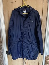 Peter Storm Navy Blue Lightweight Hooded Cagoule Jacket Uk Men's Size XL