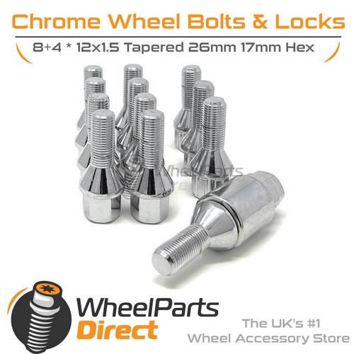 Wheel bolts locks - locks, (8+4)