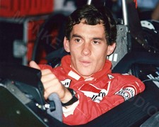 Ayrton Senna Focused in