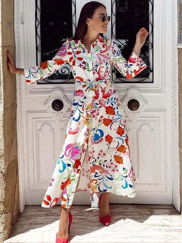 Zara multicolour floral - zara, cotton