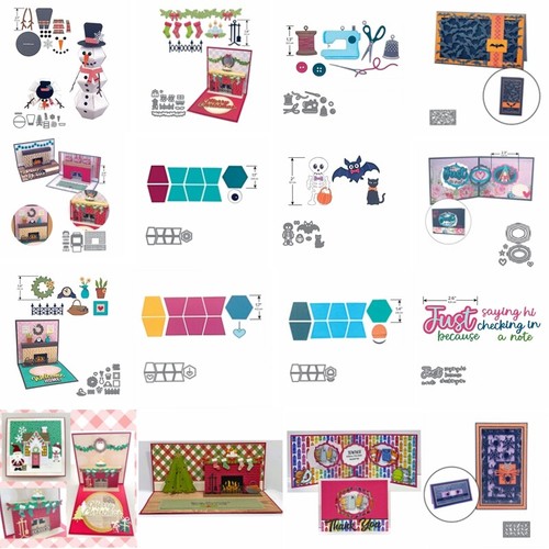 Pop christmas snowmen - 3d,