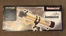 TASCO  #40114675 LUMINOVA 675 Power Reflector Telescope BOXED  COLLECTION ONLY 