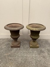 Small Pair Vintage Cast Iron