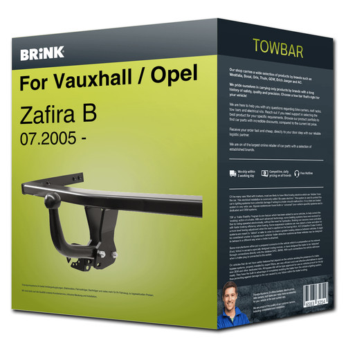 Towbar fixed for vauxhall - fixed, ›for