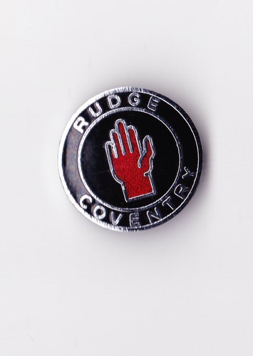Enamel rudge coventry bicycle - rudge,