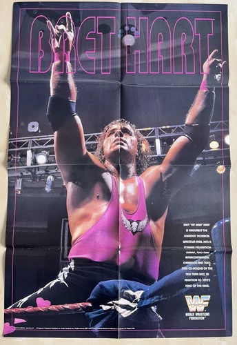 Vintage wwf bret - wwf,