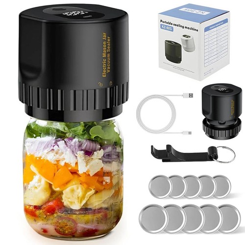 Mason jar vacuum sealer - sealer, in