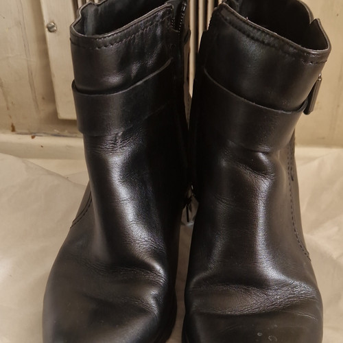 Geox amphibiox black faux fur - geox,