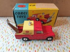 Vintage Corgi Land Rover Breakdown Truck 413S
