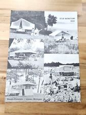 Vintage Apache Eagle Camping Camper / Trailer Setup Instructions