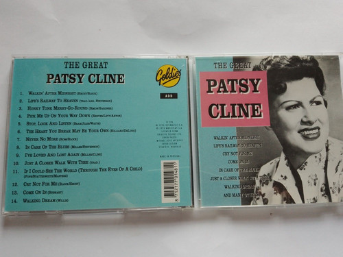 Patsy cline the great cd - patsy, cline....the