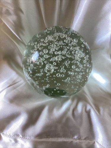 Vtg large clear - vtg, glass