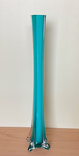 Vintage tall trumpet glass - trumpet,