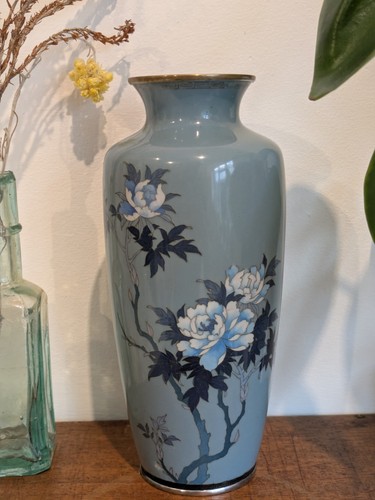 Japanese cloisonné vase - cloisonné,