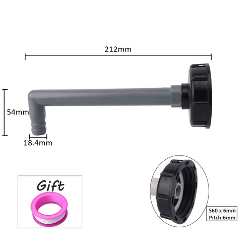 Ibc tank adapter valve - tank,