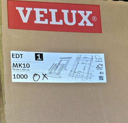 Genuine velux roof window - roof,