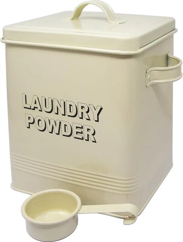 Retro laundry powder storage - laundry,