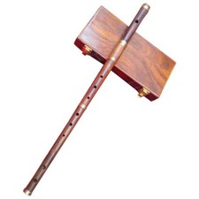HW Professional Irish D Flute Rosewood Finish Natural Colour + Wooden Hard Case
