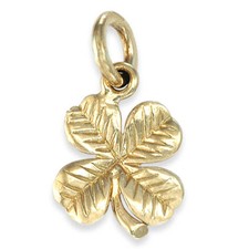Handmade 9ct Gold Four Leaf