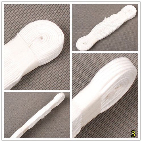 White synthetical silk - synthetical, ito