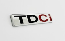 New TDCI Boot Chrome Badge For Fiesta, Focus, C-Max, Mondeo, S-Max, Galaxy