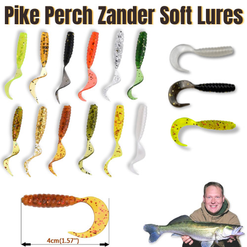 Fishing perch soft lures pike - lures,