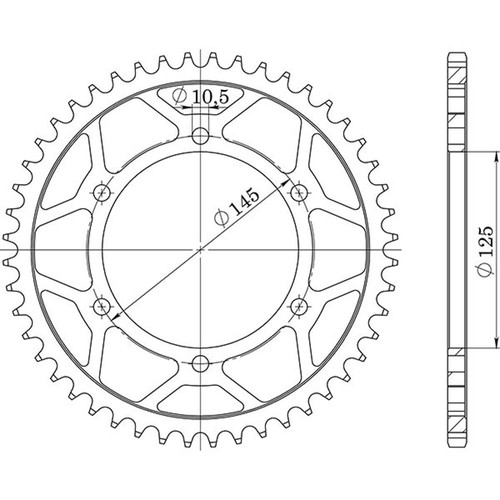 Sunstar steel crown p520 - s,