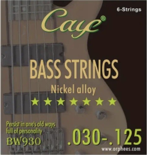 String bass guitar - bass, nickel