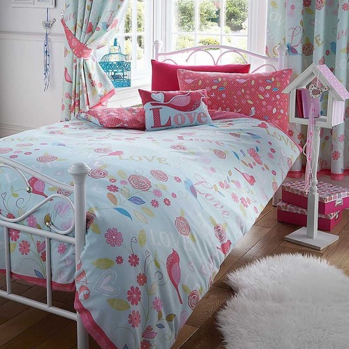 Bird single duvet cover set - bird,
