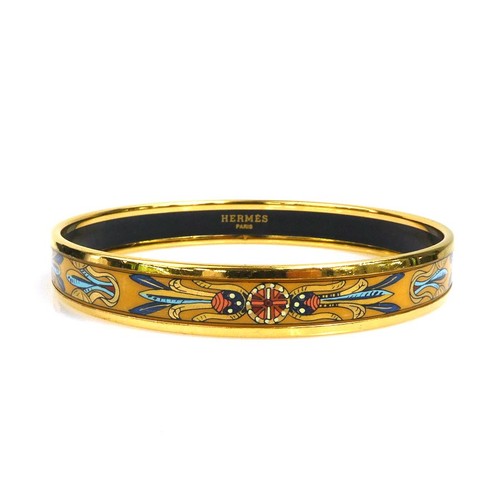 Auth hermes cloisonne bangle - auth,