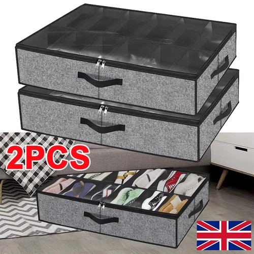 2pcs under bed - under, storage