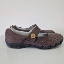 HOTTER SPIN Brown Suede Mary